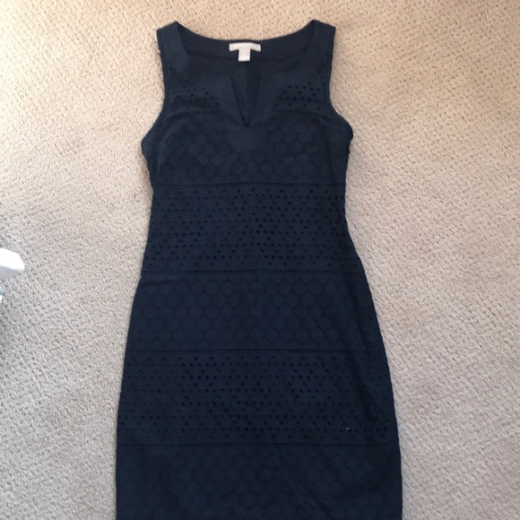 Banana republic size 0 dress navy - Picture 1 of 3